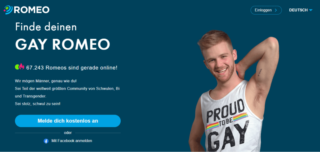 PlanetRomeo - Gaydating guide - Screenshot