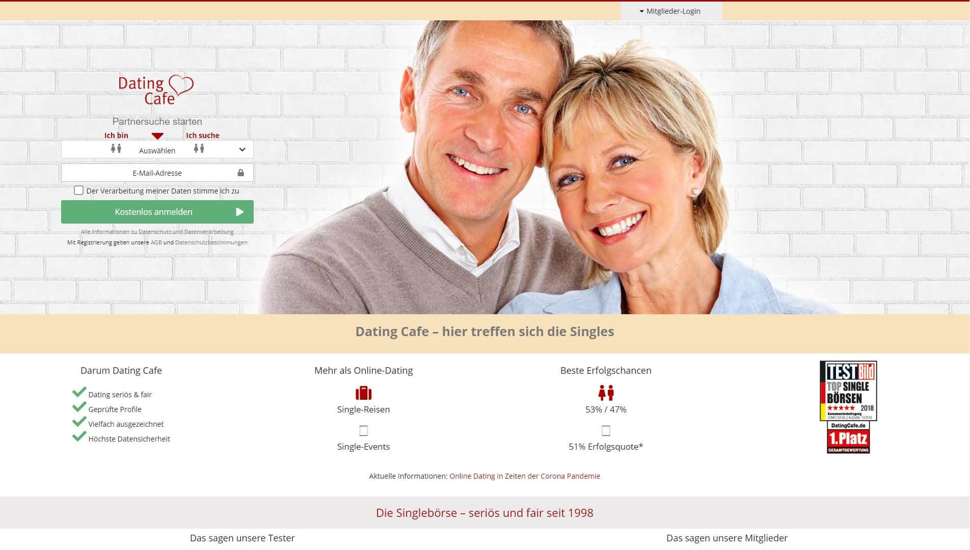 Besten kostenlosen online-dating-sites senioren