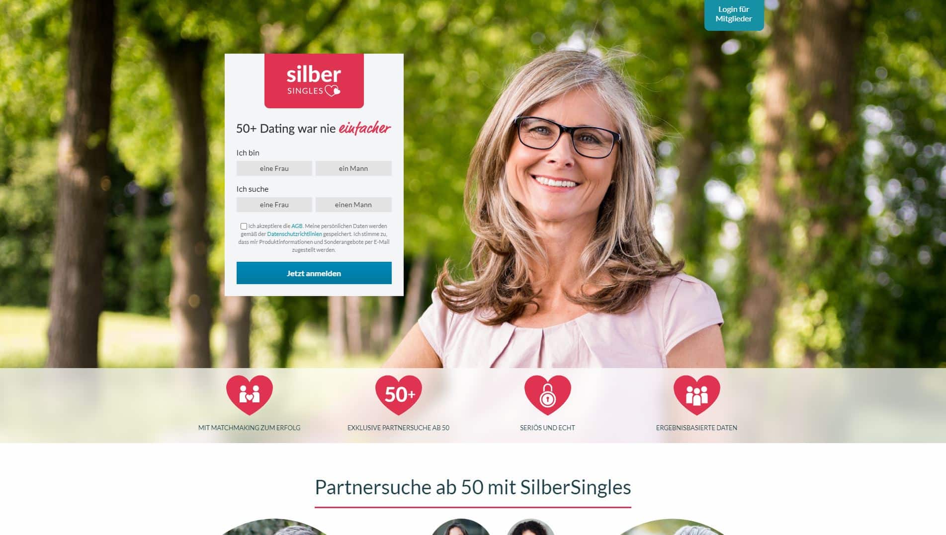 Dating für senioren und datum über 60 besitz