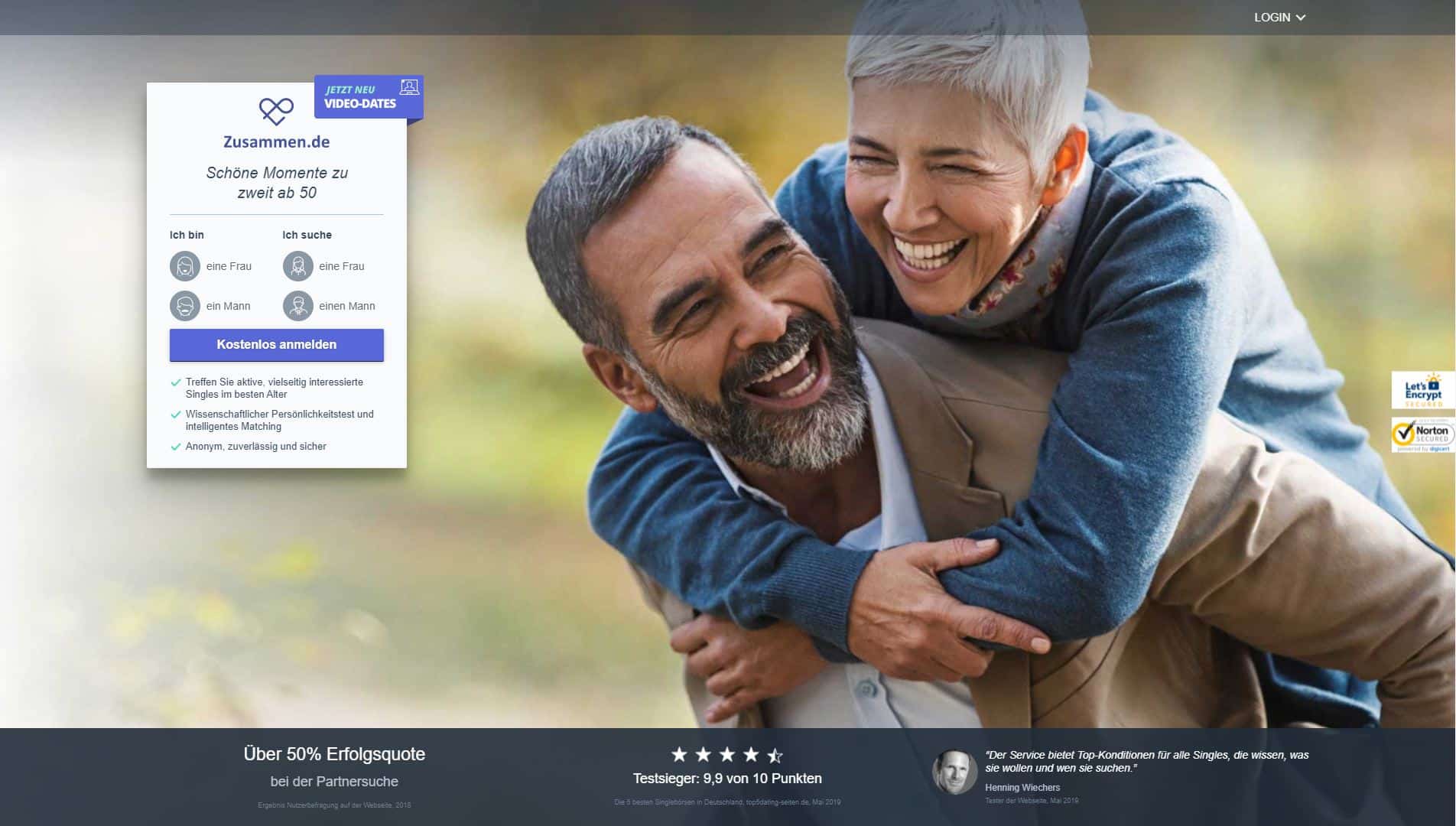 Insgesamt kostenlose dating-sites für senioren über 40