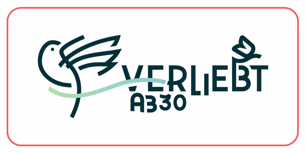 Verliebtab30 logo