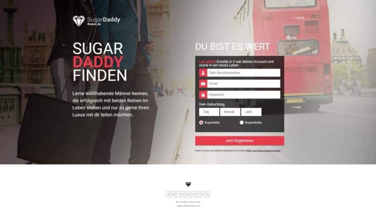 SugarDaddyFinden.de screenshot